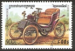 Stamps Cambodia -  BARBAROU   1898