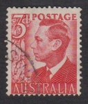 Stamps : Oceania : Australia :  jorge VI