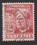 Sellos de Oceania - Australia -  foundation