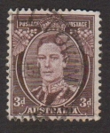 Stamps Australia -  jorge VI