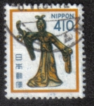 Stamps Japan -   Lady Maya, Horyu-ji, Nara