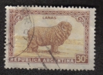 Stamps : America : Argentina :  Lanas