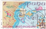 Sellos de Europa - Espa�a -  Islas Baleares del Atlas de Diego Homem 1563  (4)