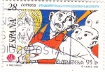 Stamps Spain -  Compostela-93     (4)
