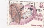 Stamps Spain -  Pachón Navarro- Perros de raza españoles    (4)