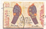Stamps Spain -  I Centenario de la Creación del Cuerpo de Correos   (4)