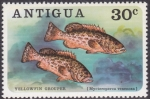Stamps : America : Antigua_and_Barbuda :  Peces