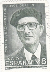 Stamps Spain -  Centenario nacimiento Jorge Guillen  (4)