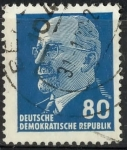 Stamps : Europe : Germany :  DDR SCOTT_590A.01 PRESIDENTE WALTER ULBRICHT