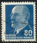 Stamps : Europe : Germany :  DDR SCOTT_590A.02 PRESIDENTE WALTER ULBRICHT