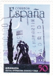 Sellos de Europa - Espa�a -  Festival Internacional de Música y Danza-Granada-  (4)