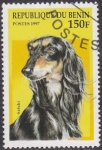Stamps Benin -  Perro - Saluki