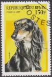 Stamps : Africa : Benin :  Perro - Saluki