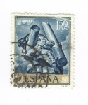 Stamps Spain -  La audacia ( J.M Sert)