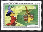 Stamps Mongolia -  El Aprediz de Brujo