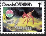 Sellos de America - Granada -  Bambi