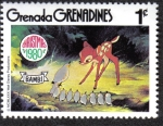 Stamps Grenada -  Bambi