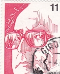 Stamps Spain -  Salvador Espriu 1913-1985  (4)