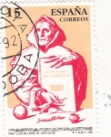 Stamps Spain -  Fray Luis de León   (4)