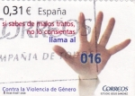 Stamps Spain -  Contra la violéncia de género  (4)