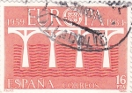 Stamps Spain -  Europa-Cept. Acueducto   (4)