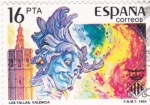 Stamps Spain -  Las Fallas- Valencia   (4)