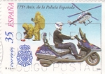 Stamps Spain -  175 aniversario de la policía española  (4)
