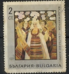 Sellos de Europa - Bulgaria -  BULGARIA SCOTT_1651 BAILE DE BODA, POR V. DIMITROV