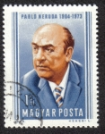 Sellos de Europa - Hungr�a -  Pablo Neruda