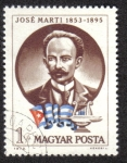 Stamps Hungary -  José Martí