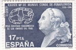Stamps Spain -  II Centenario Xavier Munive conde de Peñaflorida  (4)