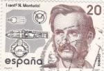 Stamps Spain -  Narcís Monturiol-inventor catalan del primer submarino  (4)
