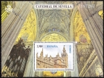 Stamps Spain -  España - Catedral, Alcázar y Archivo de Indias de Sevilla