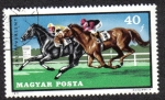 Stamps Hungary -  Caballos