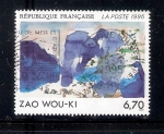 Stamps France -  Zao Wou-ki