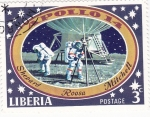 Sellos de Africa - Liberia -  Aeronáutica -Apolo-14