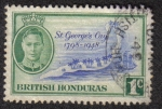 Stamps Belize -  St. George's Cay 1798-1948