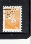 Stamps : Europe : Belarus :  Serie básica:Escudo de Armas