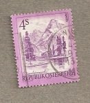 Stamps : Europe : Austria :  Lago Almsee