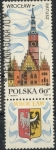 Stamps Poland -  POLONIA SCOTT_1731 AYUNTAMIENTO WROCLAW