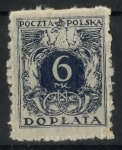 Stamps Poland -  POLONIA SCOTT_J43 NUMEROS DE VALOR