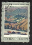 Sellos de Europa - Rusia -  Montañas Saryan 1923