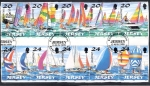 Stamps : Europe : Jersey :  Barcos: Yachting