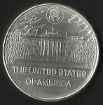 monedas de America - Estados Unidos -  PRESIDENTE  HARRY S. TRUMAN -  CASA BLANCA