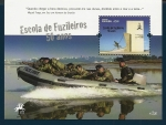 Stamps : Europe : Portugal :  50 años Escuela de Marines