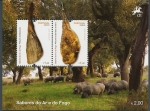 Stamps : Europe : Portugal :  Jamón Serrano - sabores de Aire y Fuego