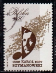 Stamps : Europe : Poland :  2626 Música. Compositor Karol Szymanowski