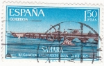 Stamps Spain -  SAHARA- Inauguración embarcadero Aaiun -junio 1967