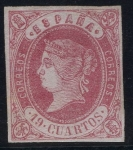 Stamps Spain -  ESPAÑA 60 ISABEL II