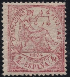 Stamps Spain -  ESPAÑA 151 ALEGORIA DE LA JUSTICIA